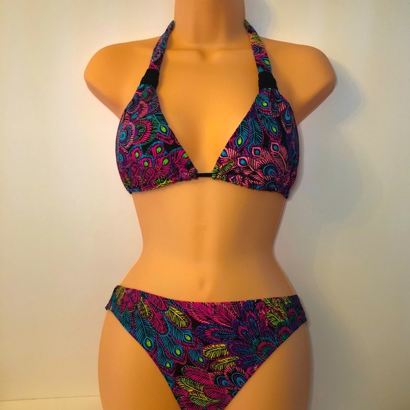 g21 Other - NWOT Bikini 🔥 Peacock Large 2 Piece Bathing Suit